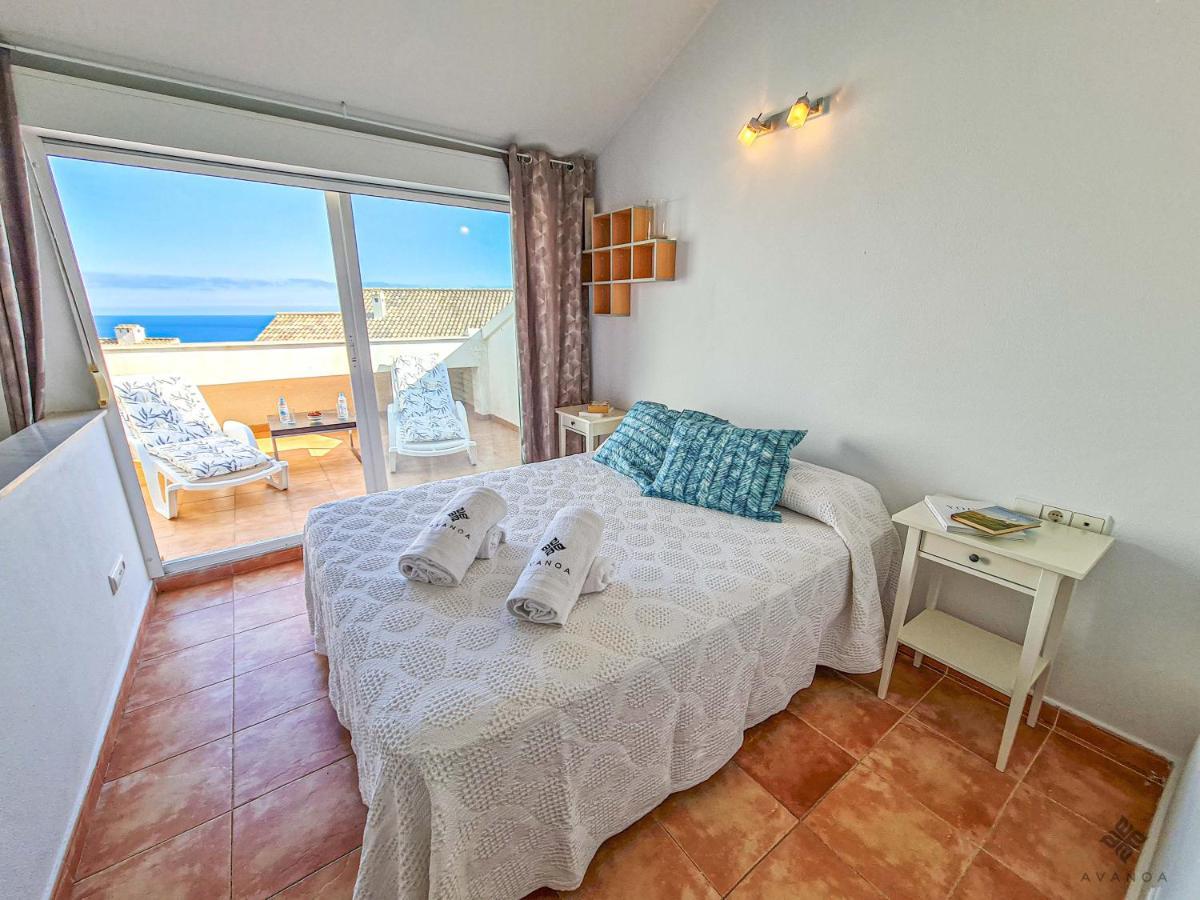 Apartamento A005 - Ático dúplex en el centro de Altea con vistas parciales al mar Exterior foto